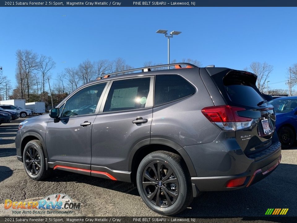 2021 Subaru Forester 2.5i Sport Magnetite Gray Metallic / Gray Photo #6