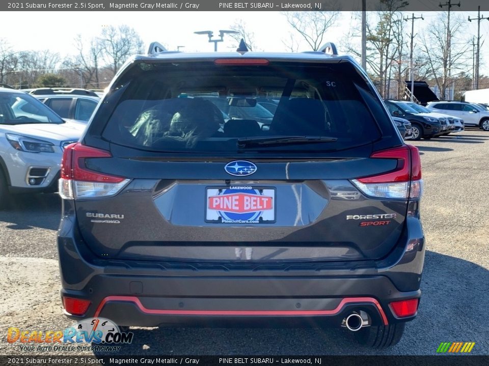 2021 Subaru Forester 2.5i Sport Magnetite Gray Metallic / Gray Photo #7