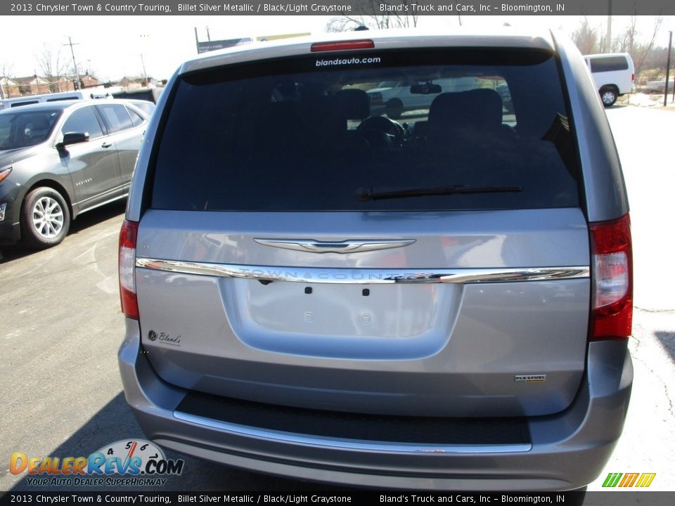 2013 Chrysler Town & Country Touring Billet Silver Metallic / Black/Light Graystone Photo #28