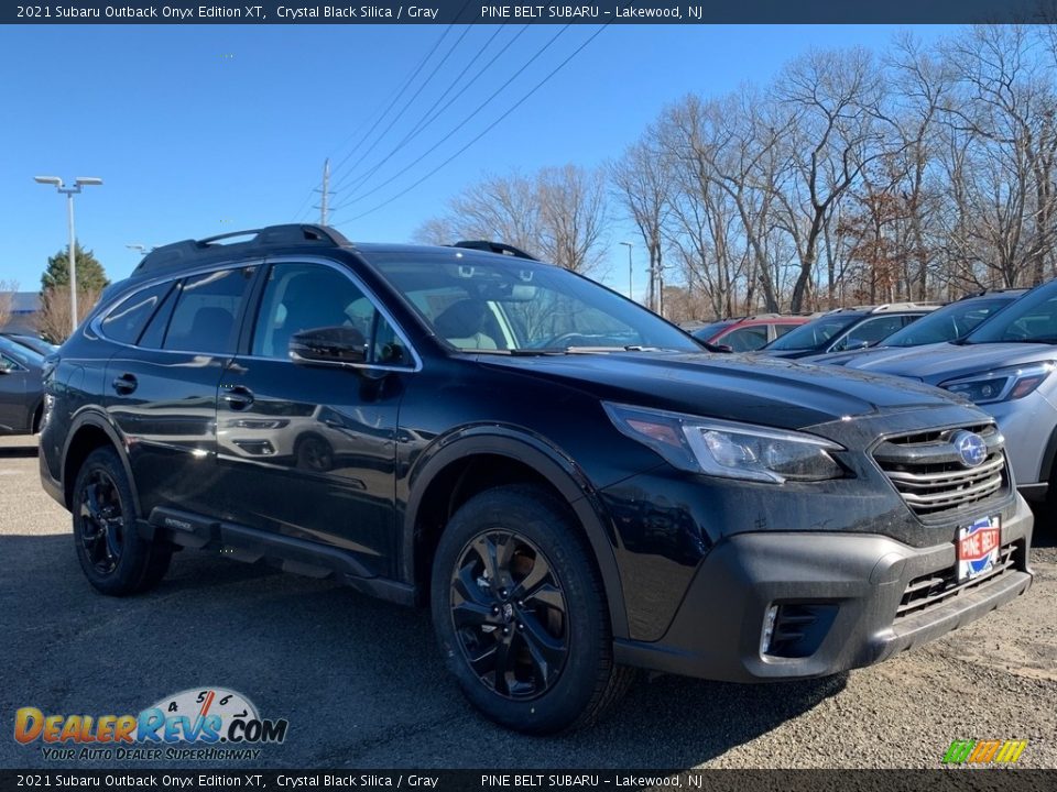 2021 Subaru Outback Onyx Edition XT Crystal Black Silica / Gray Photo #1