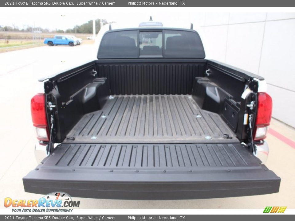 2021 Toyota Tacoma SR5 Double Cab Super White / Cement Photo #22