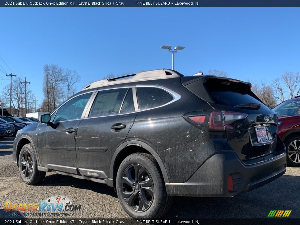 2021 Subaru Outback Onyx Edition XT Crystal Black Silica / Gray Photo #6