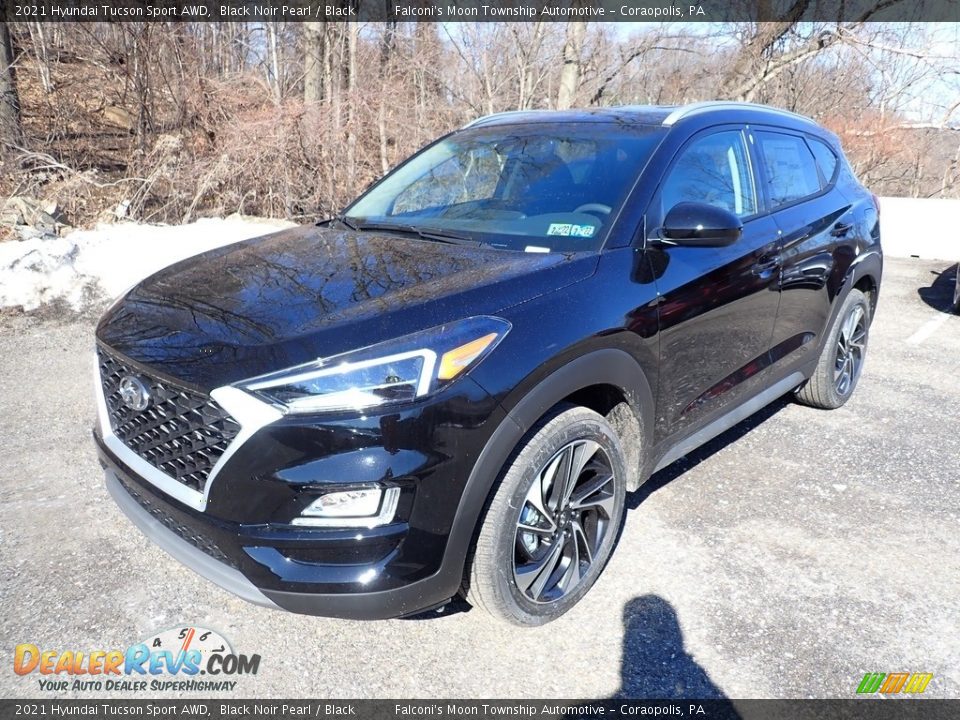 2021 Hyundai Tucson Sport AWD Black Noir Pearl / Black Photo #5