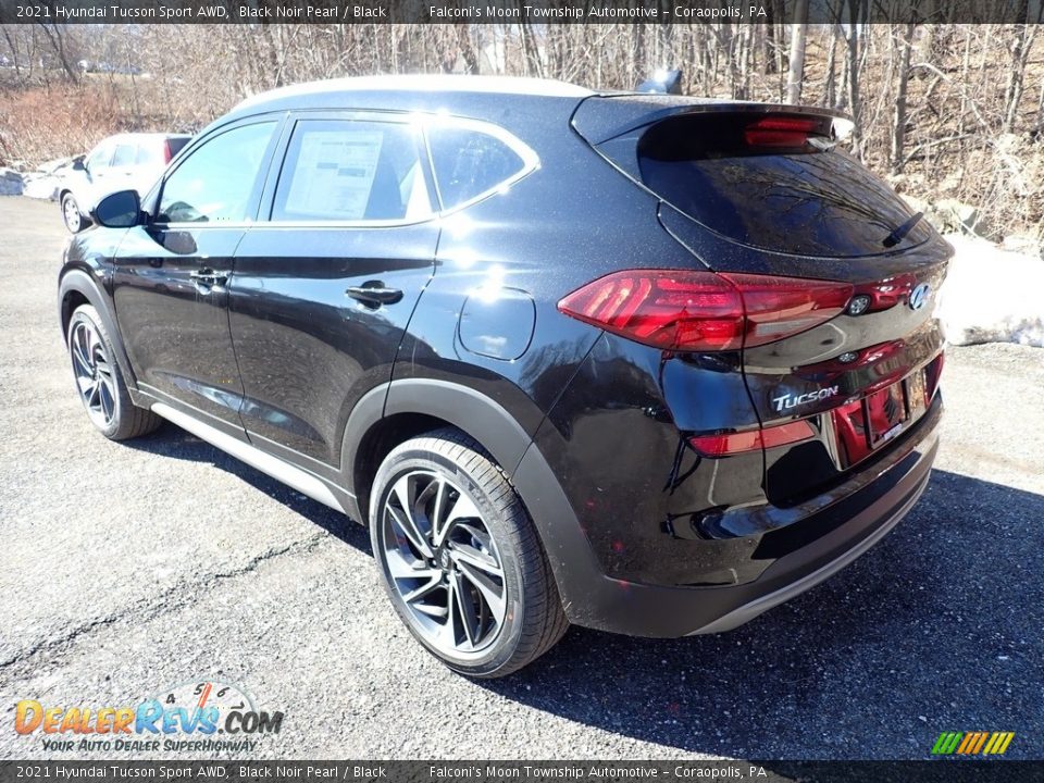 2021 Hyundai Tucson Sport AWD Black Noir Pearl / Black Photo #6