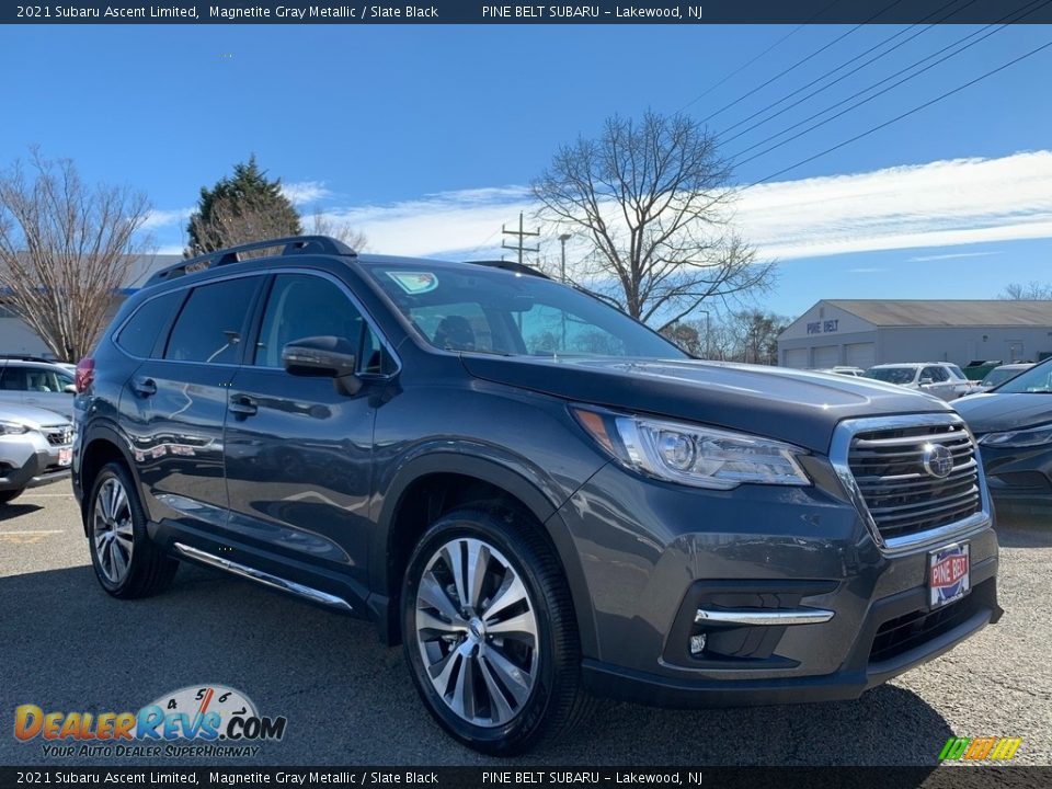 2021 Subaru Ascent Limited Magnetite Gray Metallic / Slate Black Photo #1