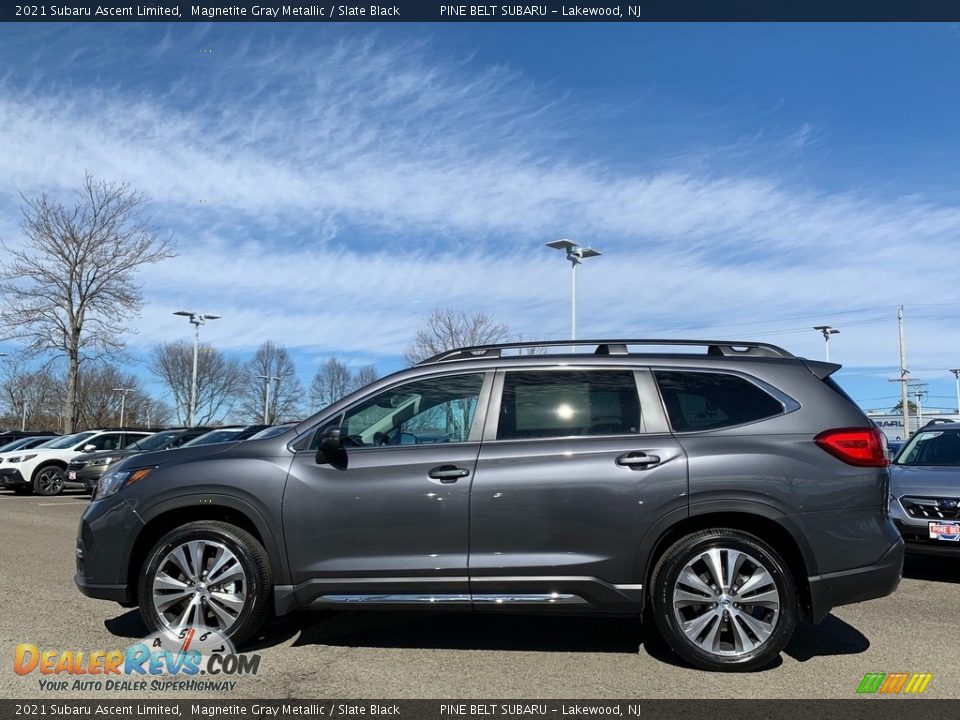 2021 Subaru Ascent Limited Magnetite Gray Metallic / Slate Black Photo #4