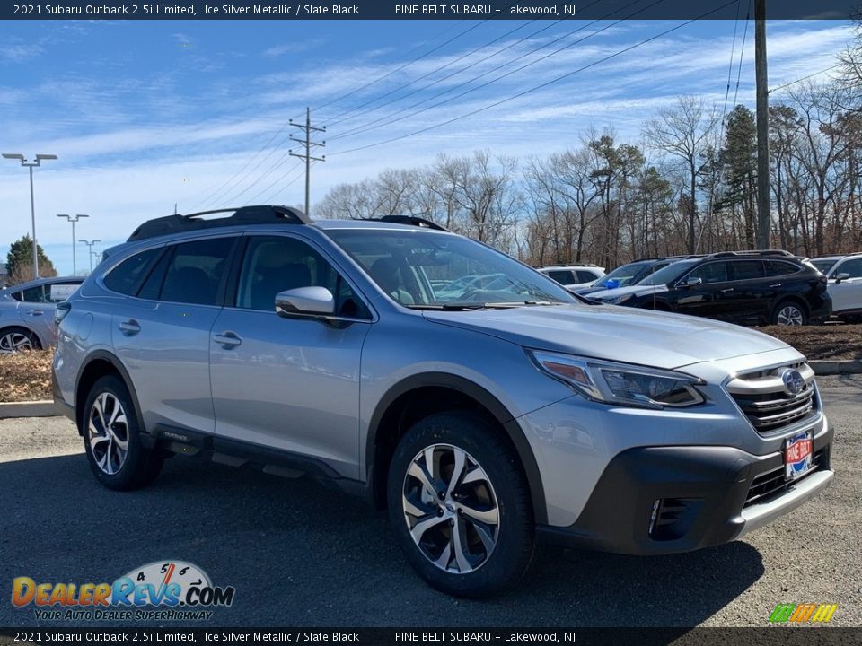 2021 Subaru Outback 2.5i Limited Ice Silver Metallic / Slate Black Photo #1