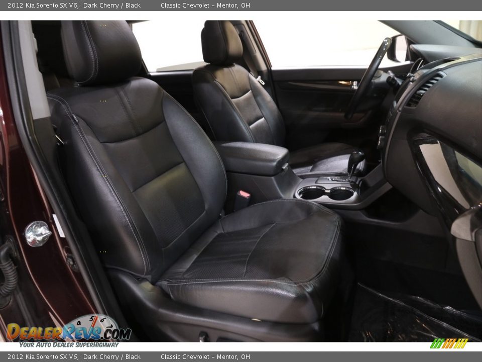 2012 Kia Sorento SX V6 Dark Cherry / Black Photo #16