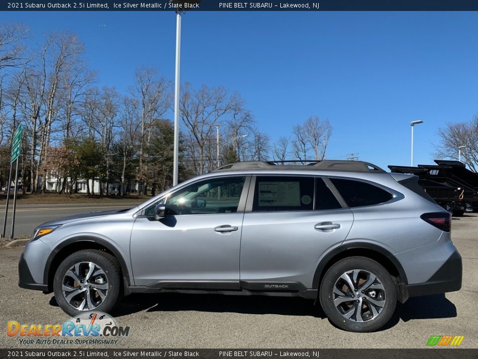 2021 Subaru Outback 2.5i Limited Ice Silver Metallic / Slate Black Photo #4