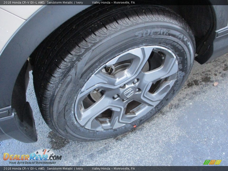 2018 Honda CR-V EX-L AWD Sandstorm Metallic / Ivory Photo #6
