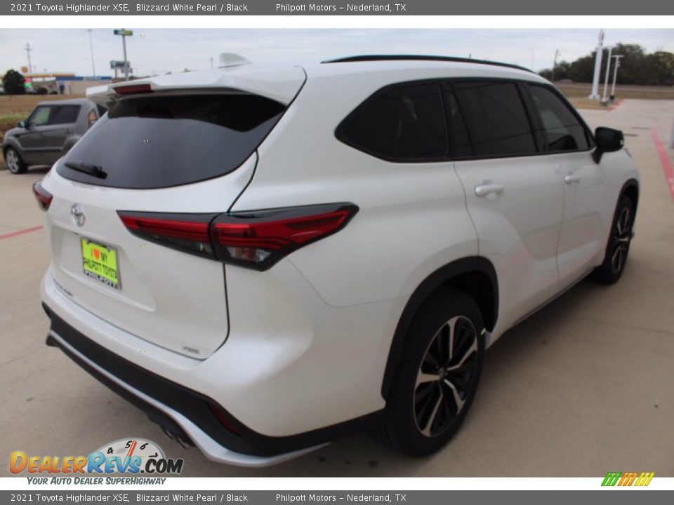 2021 Toyota Highlander XSE Blizzard White Pearl / Black Photo #8