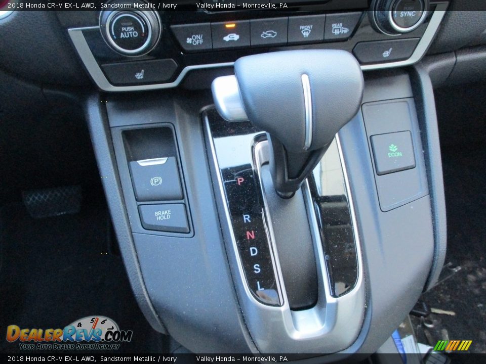 2018 Honda CR-V EX-L AWD Sandstorm Metallic / Ivory Photo #16