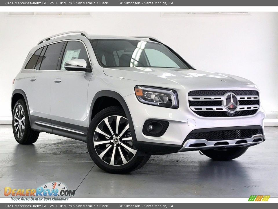 2021 Mercedes-Benz GLB 250 Iridium Silver Metallic / Black Photo #12