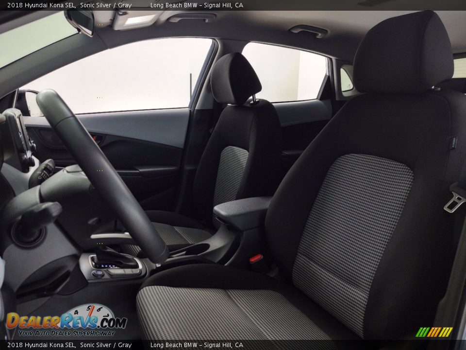 Front Seat of 2018 Hyundai Kona SEL Photo #10