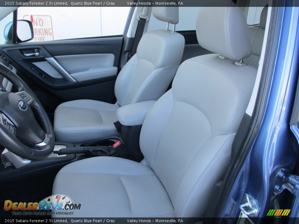 Front Seat of 2015 Subaru Forester 2.5i Limited Photo #13