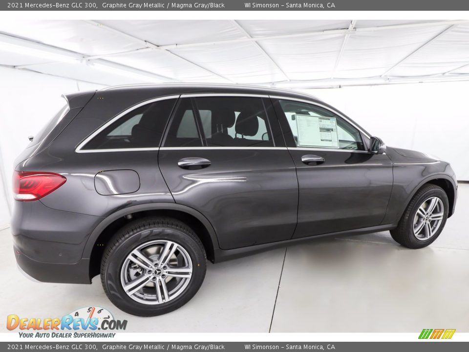 2021 Mercedes-Benz GLC 300 Graphite Gray Metallic / Magma Gray/Black Photo #3