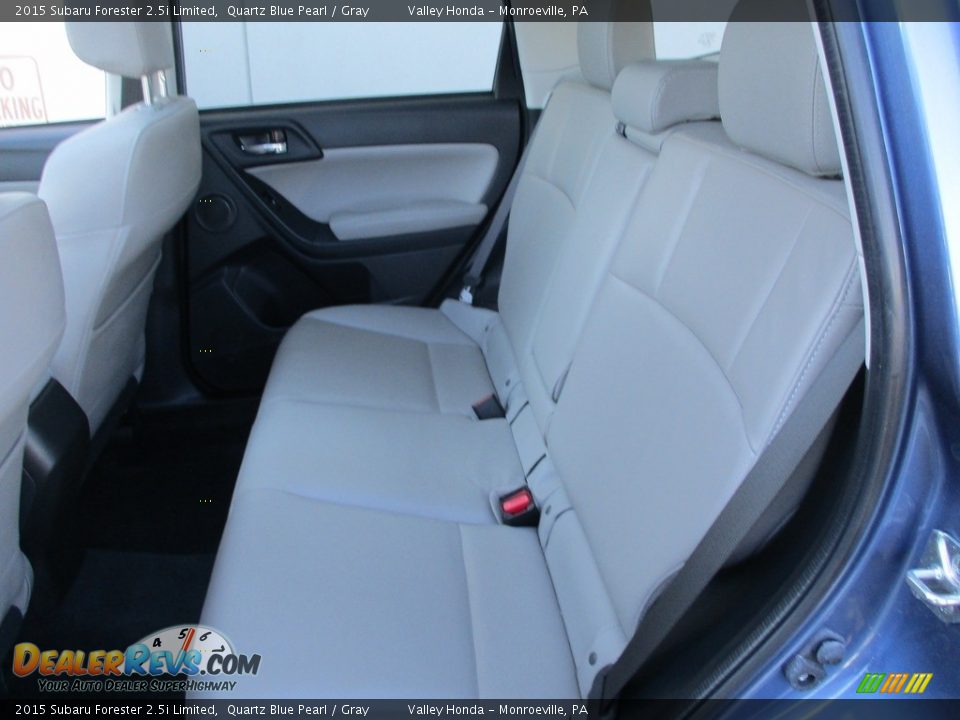 Rear Seat of 2015 Subaru Forester 2.5i Limited Photo #14