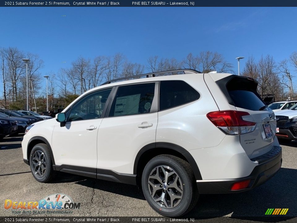 2021 Subaru Forester 2.5i Premium Crystal White Pearl / Black Photo #6