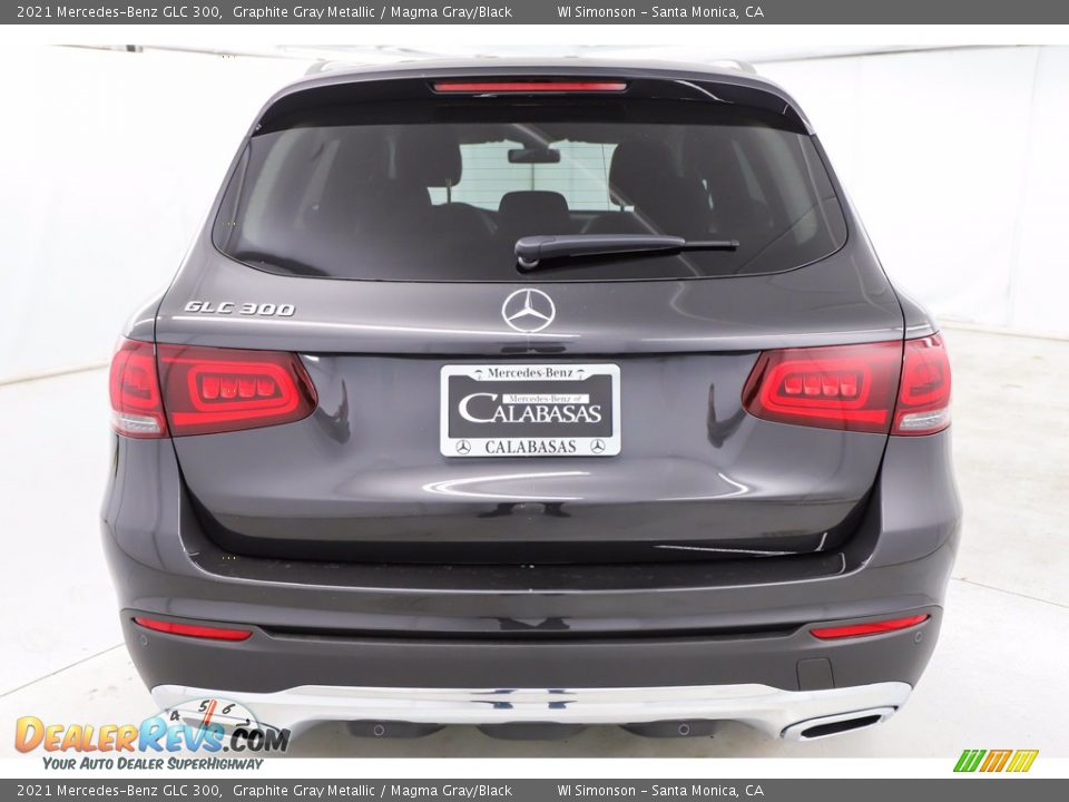 2021 Mercedes-Benz GLC 300 Graphite Gray Metallic / Magma Gray/Black Photo #4