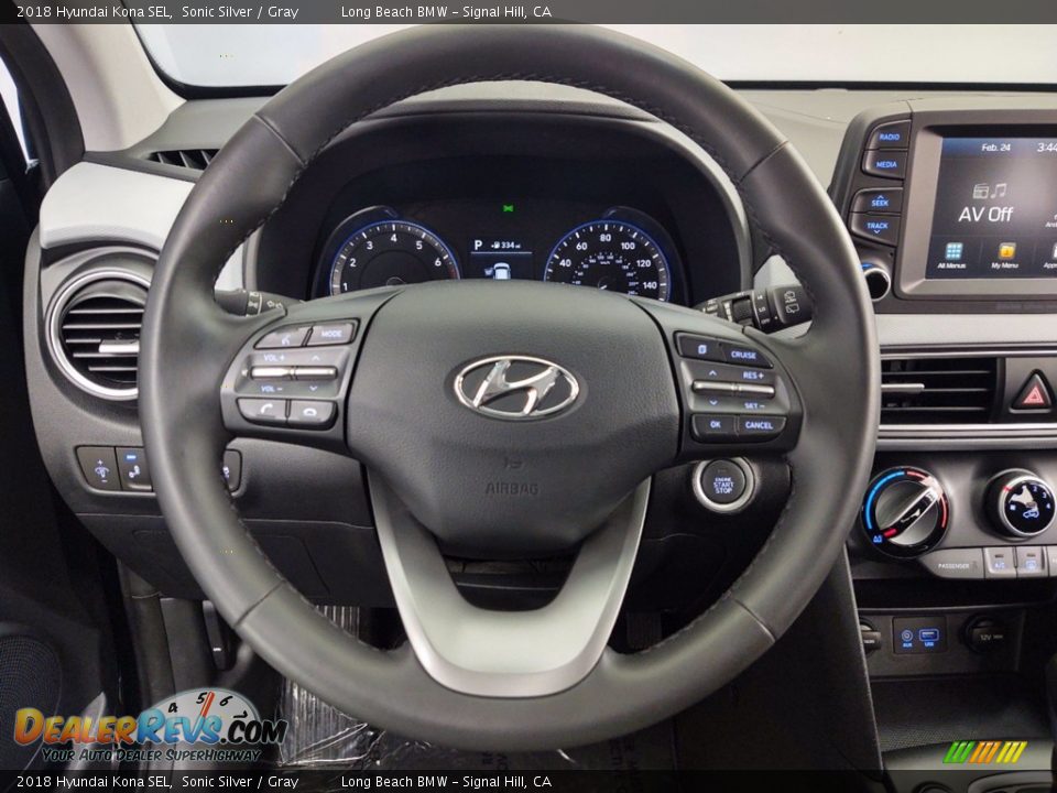 2018 Hyundai Kona SEL Steering Wheel Photo #12