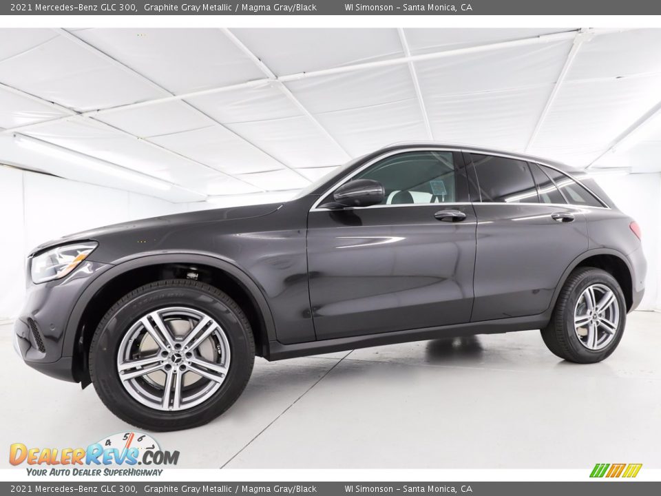 2021 Mercedes-Benz GLC 300 Graphite Gray Metallic / Magma Gray/Black Photo #6