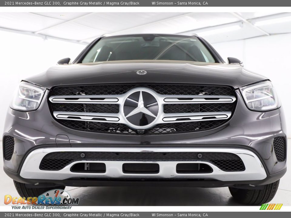 2021 Mercedes-Benz GLC 300 Graphite Gray Metallic / Magma Gray/Black Photo #7