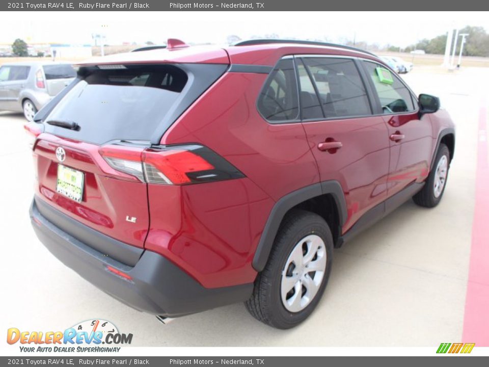 2021 Toyota RAV4 LE Ruby Flare Pearl / Black Photo #8