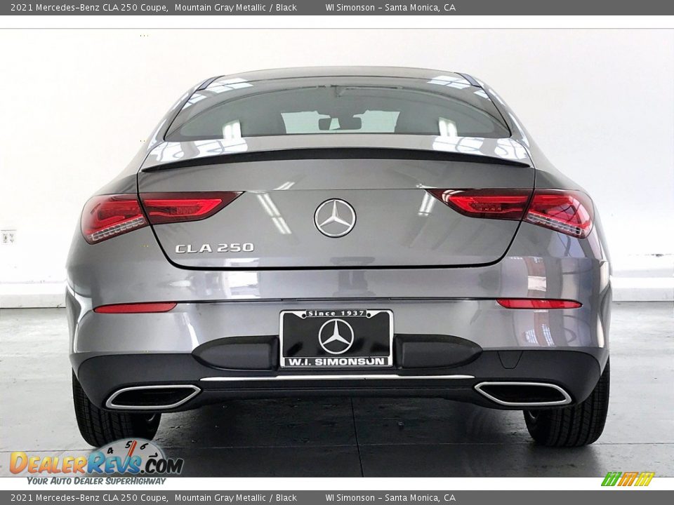 2021 Mercedes-Benz CLA 250 Coupe Mountain Gray Metallic / Black Photo #3