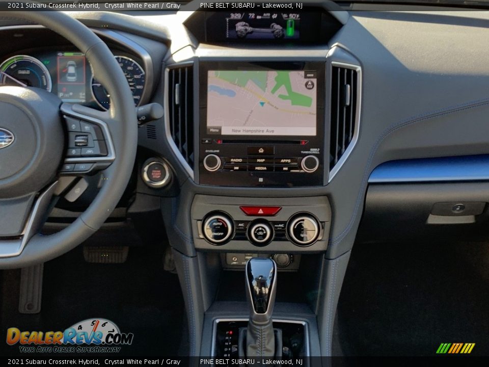 2021 Subaru Crosstrek Hybrid Crystal White Pearl / Gray Photo #10