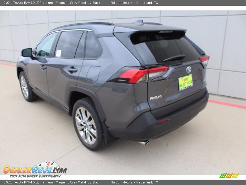 2021 Toyota RAV4 XLE Premium Magnetic Gray Metallic / Black Photo #6