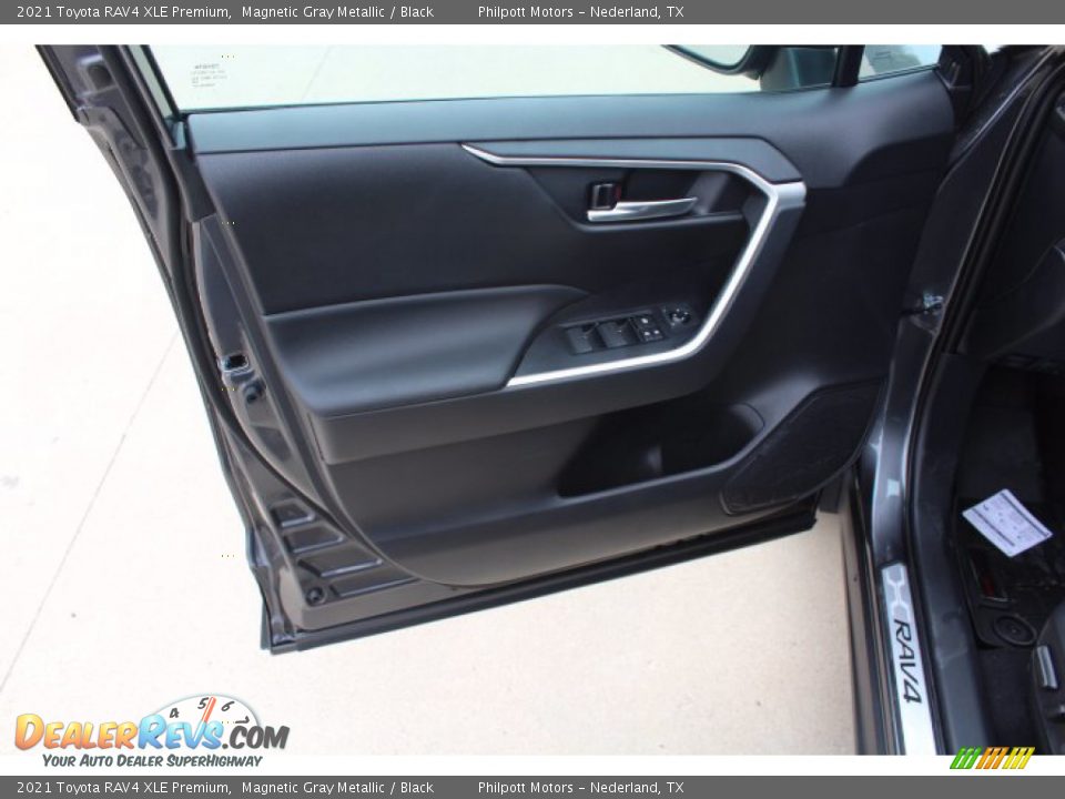 2021 Toyota RAV4 XLE Premium Magnetic Gray Metallic / Black Photo #9