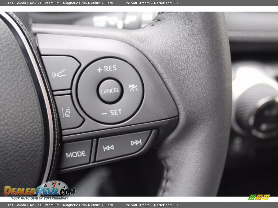 2021 Toyota RAV4 XLE Premium Magnetic Gray Metallic / Black Photo #12
