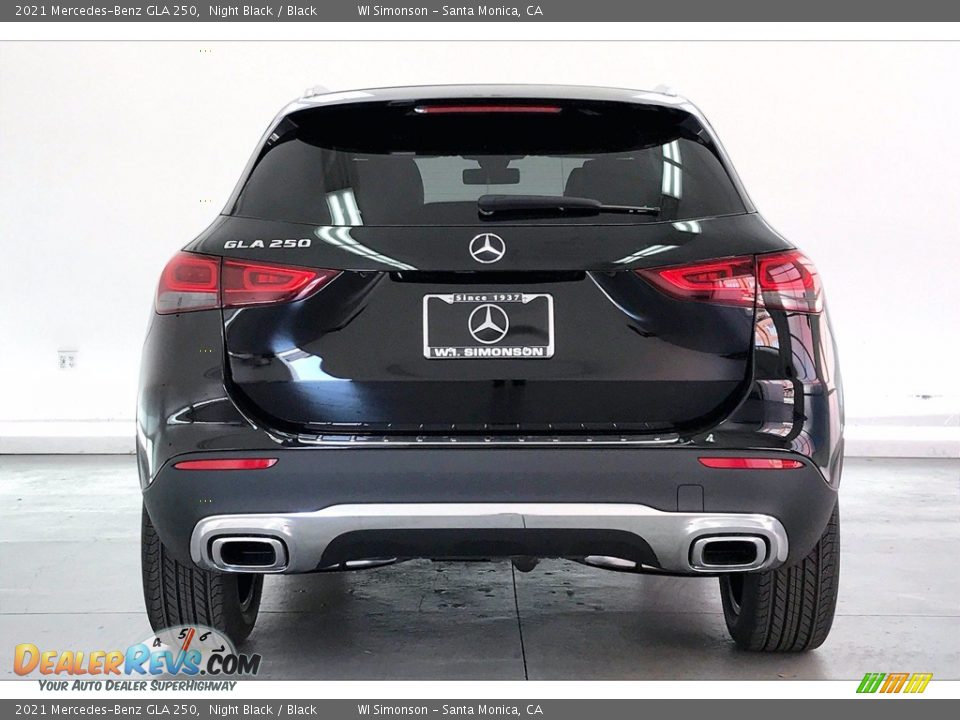 2021 Mercedes-Benz GLA 250 Night Black / Black Photo #3