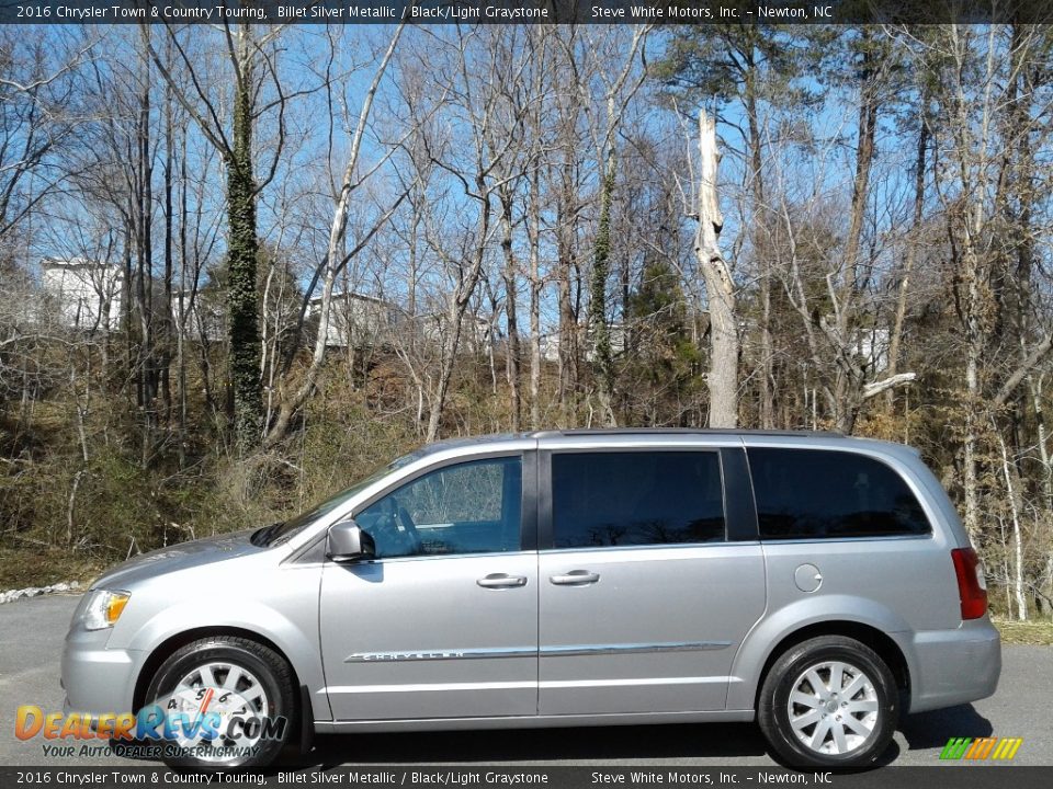 2016 Chrysler Town & Country Touring Billet Silver Metallic / Black/Light Graystone Photo #1