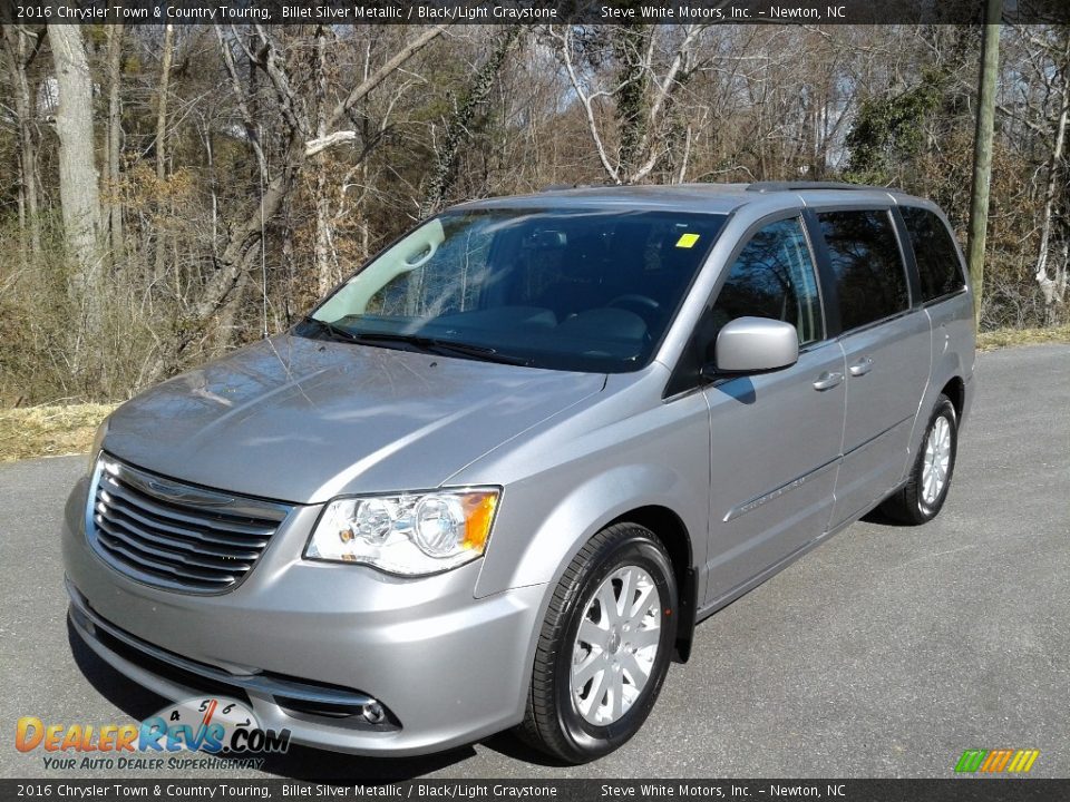 2016 Chrysler Town & Country Touring Billet Silver Metallic / Black/Light Graystone Photo #2