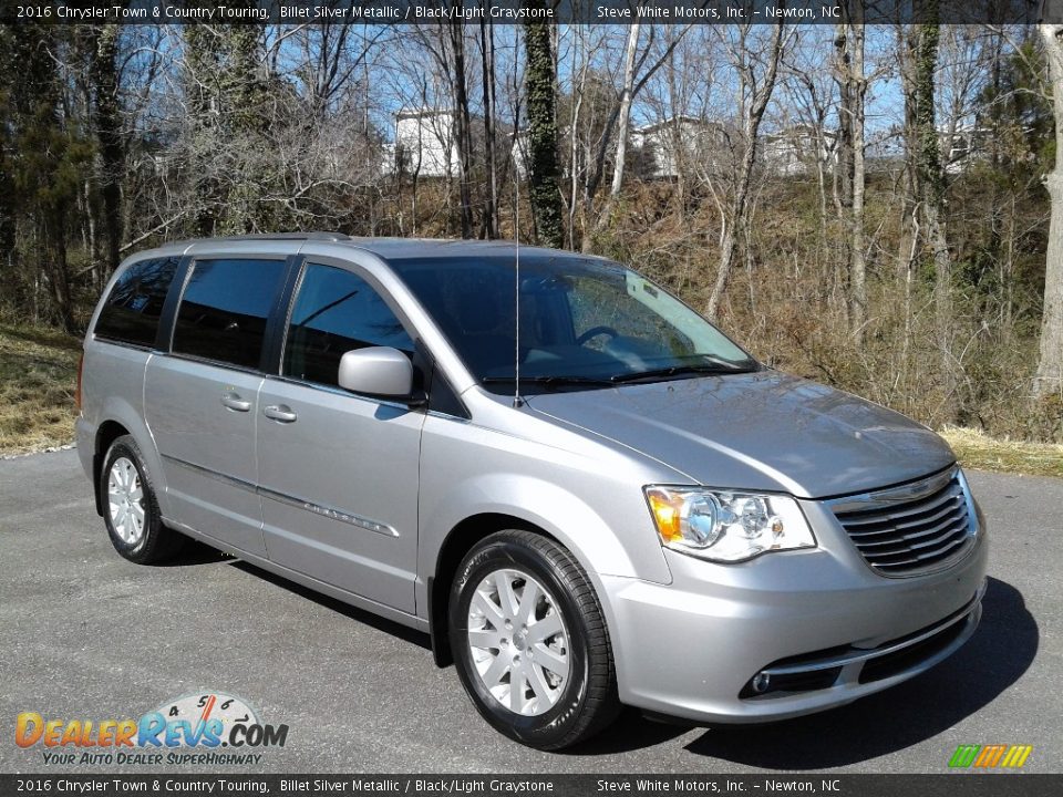 2016 Chrysler Town & Country Touring Billet Silver Metallic / Black/Light Graystone Photo #4