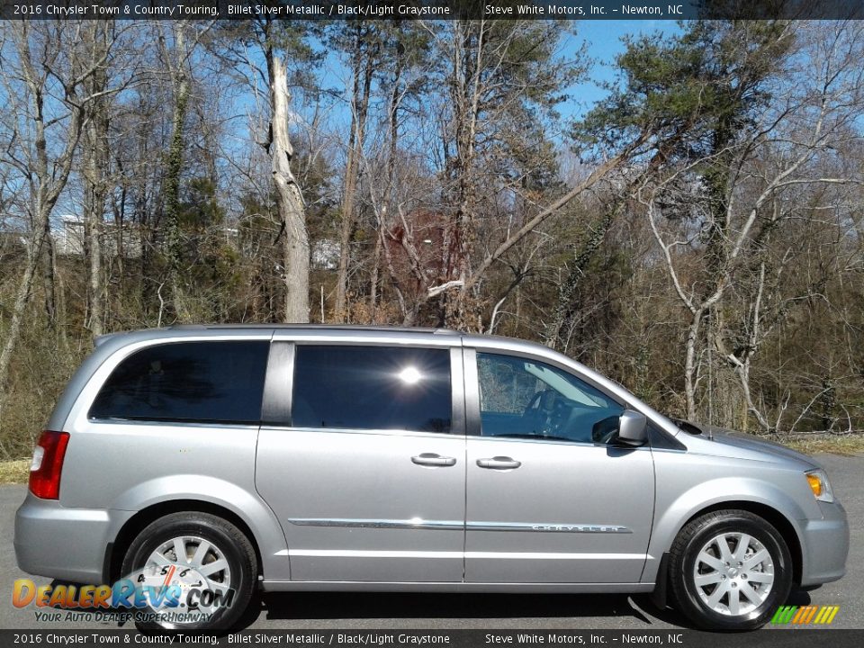 2016 Chrysler Town & Country Touring Billet Silver Metallic / Black/Light Graystone Photo #5