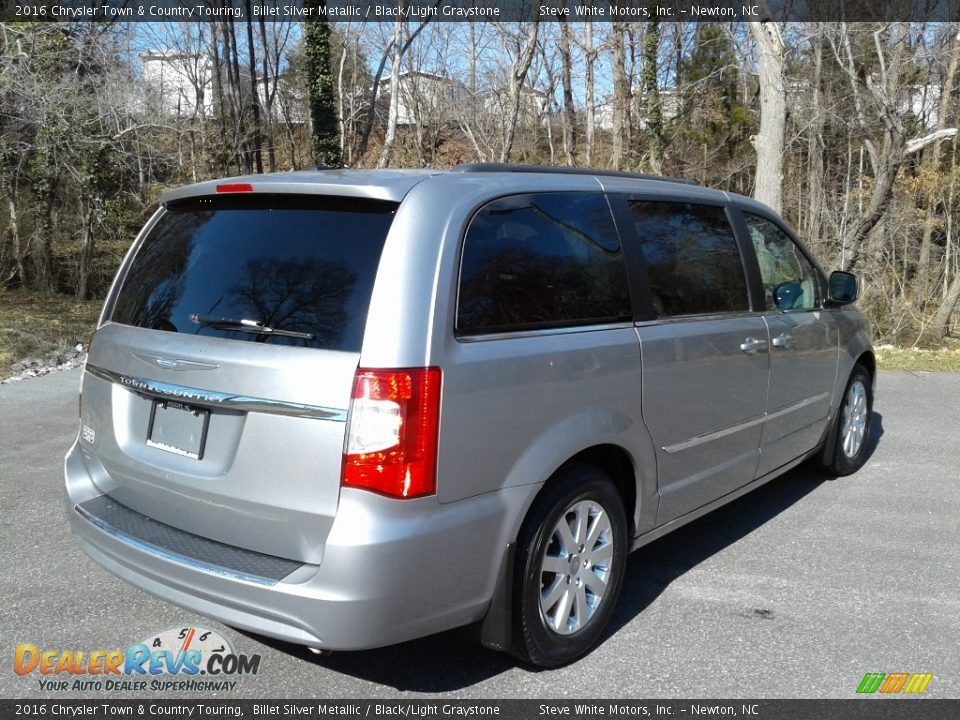 2016 Chrysler Town & Country Touring Billet Silver Metallic / Black/Light Graystone Photo #6