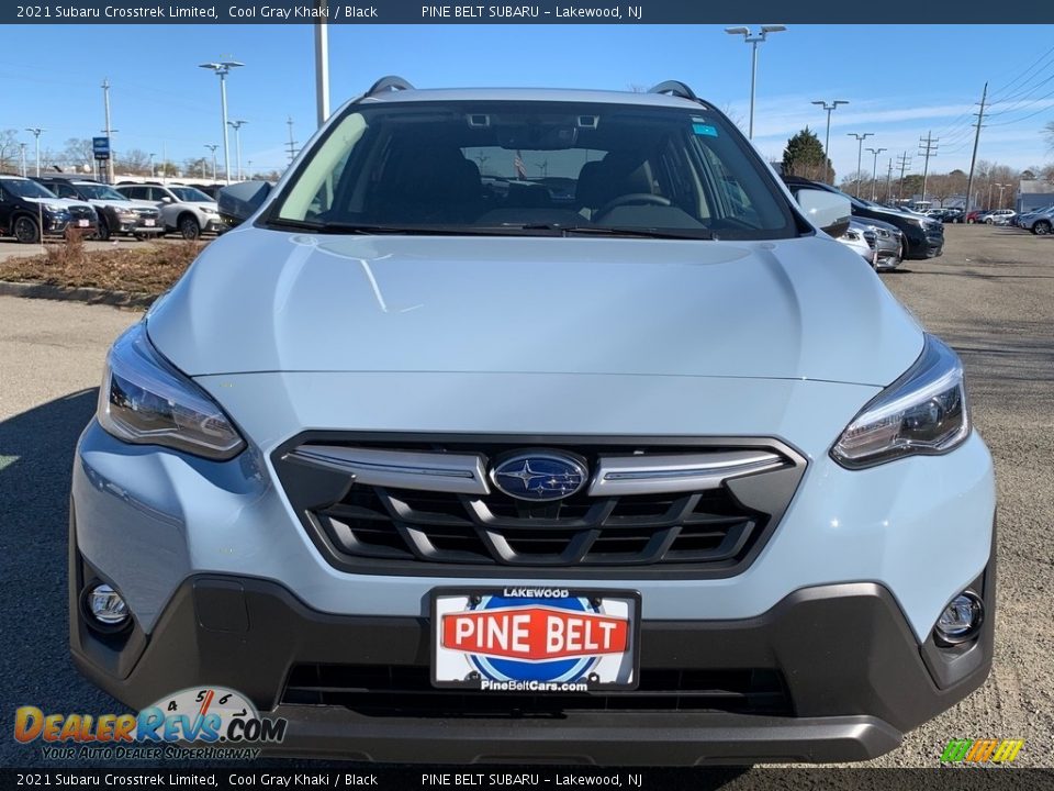 2021 Subaru Crosstrek Limited Cool Gray Khaki / Black Photo #3