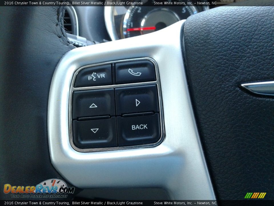 2016 Chrysler Town & Country Touring Billet Silver Metallic / Black/Light Graystone Photo #21