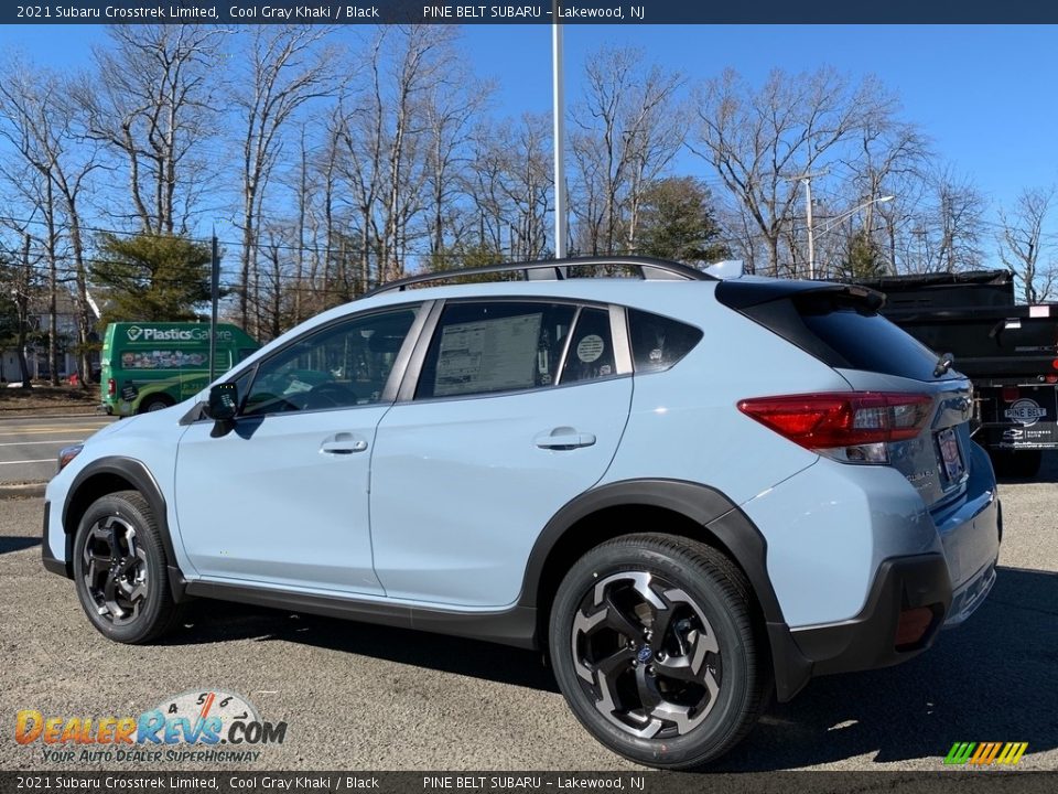 2021 Subaru Crosstrek Limited Cool Gray Khaki / Black Photo #6