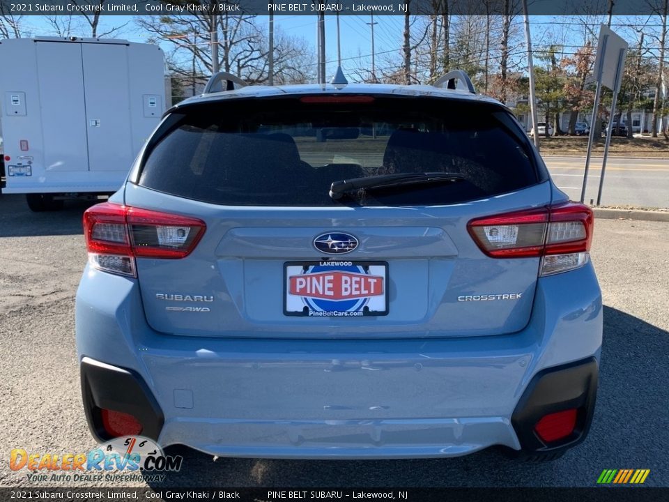 2021 Subaru Crosstrek Limited Cool Gray Khaki / Black Photo #7