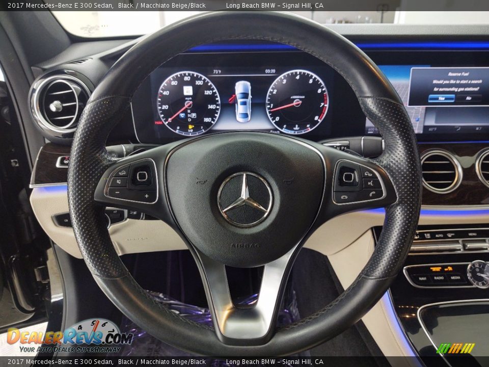 2017 Mercedes-Benz E 300 Sedan Steering Wheel Photo #12