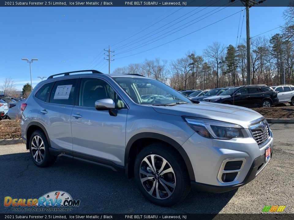 2021 Subaru Forester 2.5i Limited Ice Silver Metallic / Black Photo #1