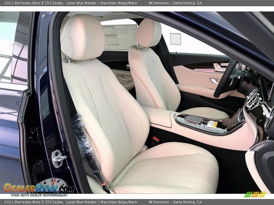 2021 Mercedes-Benz E 350 Sedan Lunar Blue Metallic / Macchiato Beige/Black Photo #5