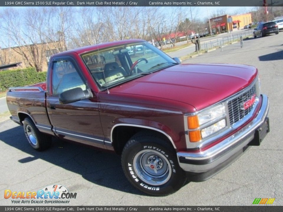 Front 3/4 View of 1994 GMC Sierra 1500 SLE Regular Cab Photo #3