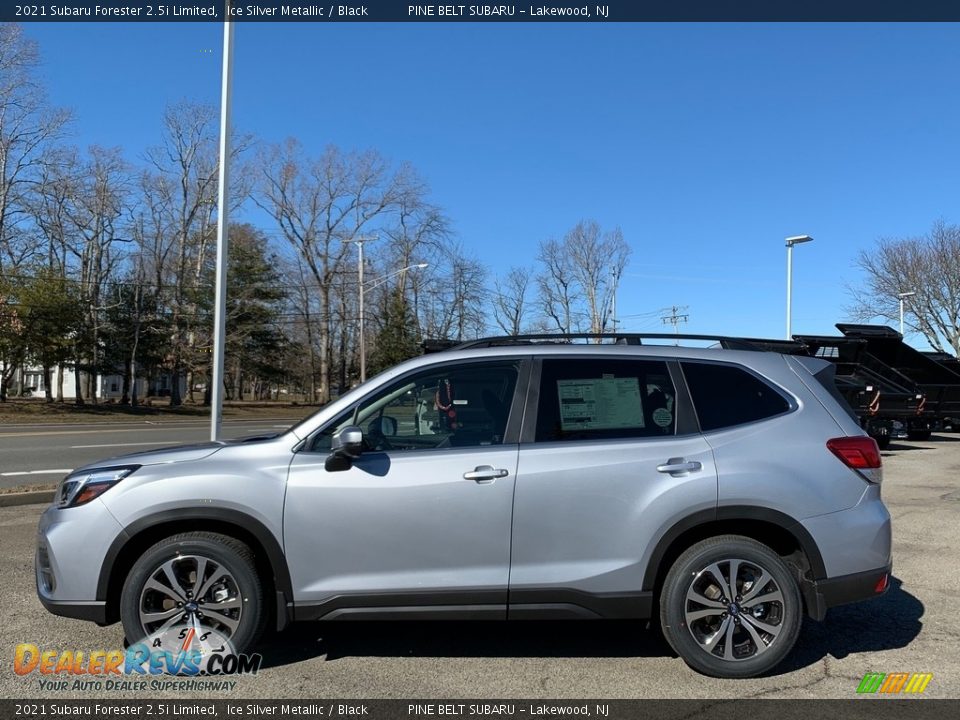 2021 Subaru Forester 2.5i Limited Ice Silver Metallic / Black Photo #4