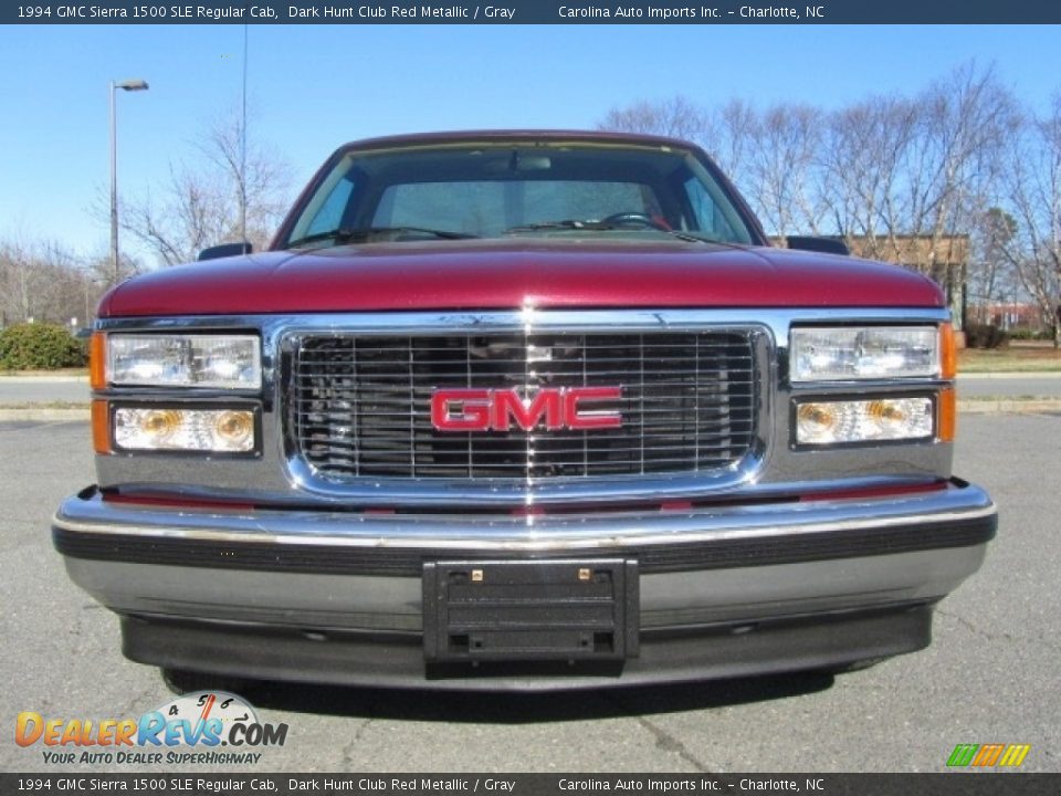 Dark Hunt Club Red Metallic 1994 GMC Sierra 1500 SLE Regular Cab Photo #4