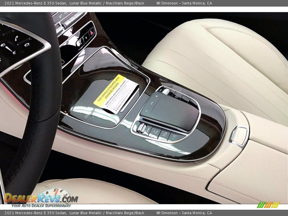 2021 Mercedes-Benz E 350 Sedan Lunar Blue Metallic / Macchiato Beige/Black Photo #7