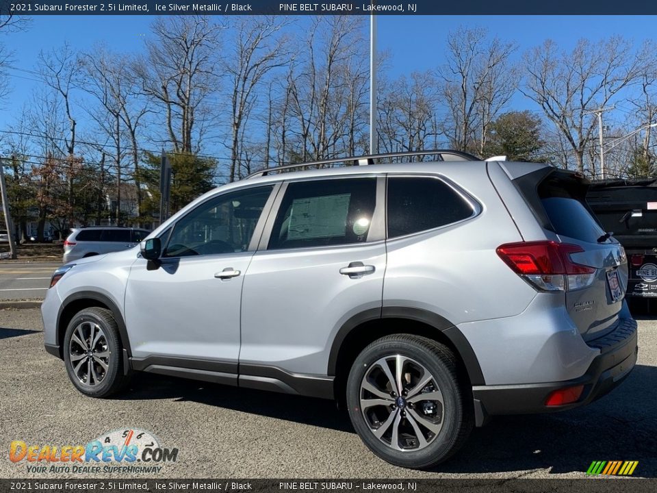 2021 Subaru Forester 2.5i Limited Ice Silver Metallic / Black Photo #6